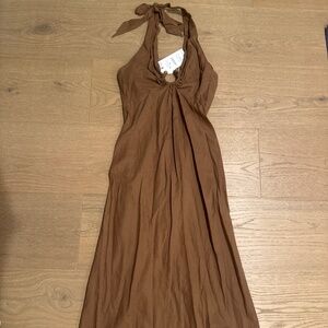 Never worn Zara linen dress